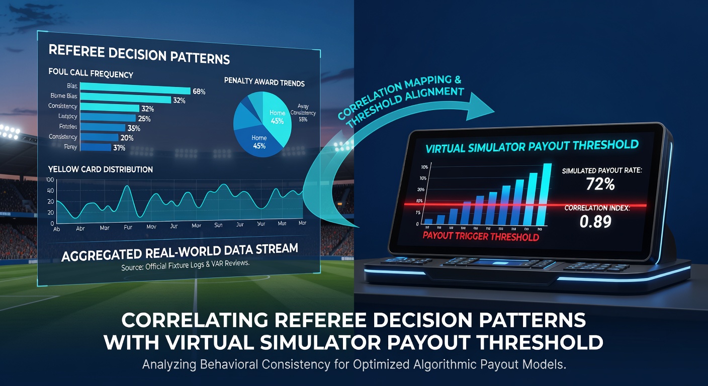 Detaillierte Grafik zur Korrelation von Fußballdaten und Simulator-Auszahlungen