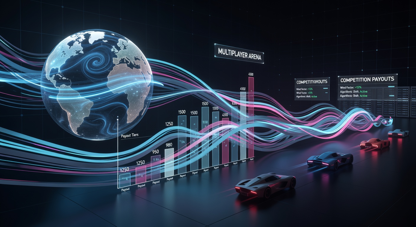 Darstellung saisonaler Windmuster in virtuellen Rennsimulatoren mit Algorithmen-Anpassungen